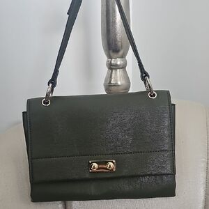 Sondra Roberts Dark Green Shoulder Bag